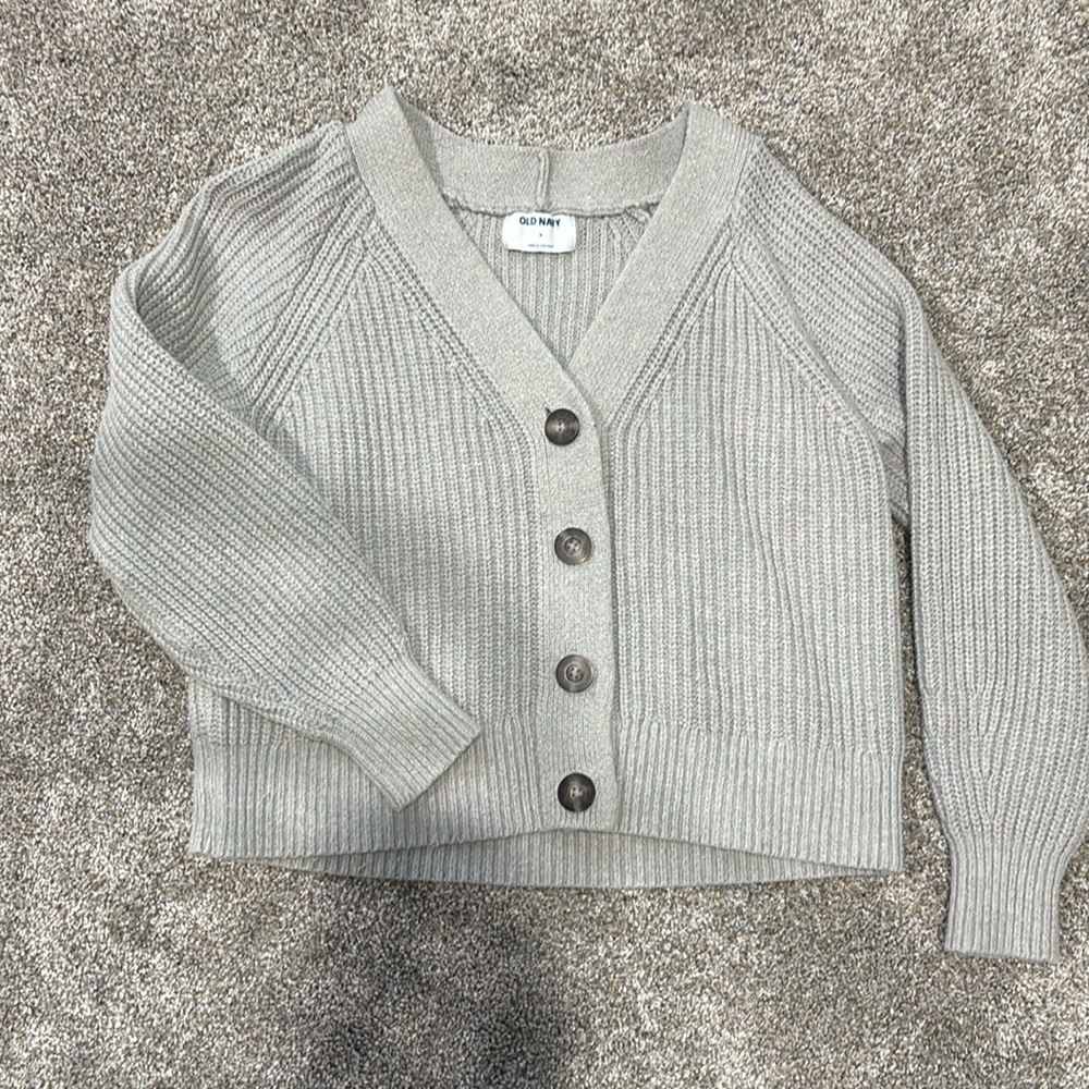 Old Navy Light Grey Cardigan
